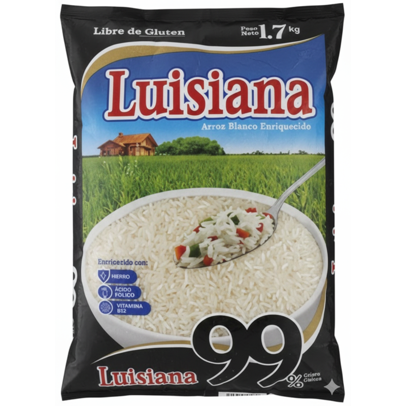 Arroz Luisiana 99% entero