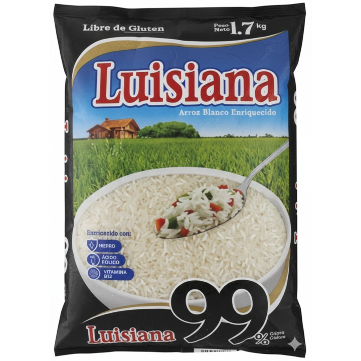 Arroz Luisiana 99% entero