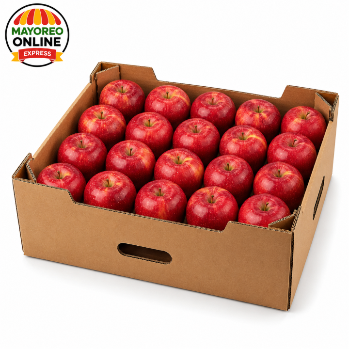 Caja de Manzana Roja (80 unidades)